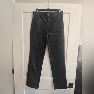 Women's Black (Shiny) Jeans